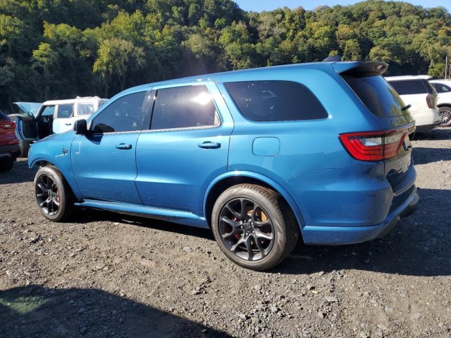 Salvage 2024 Dodge Durango Srt Hellcat in Blue