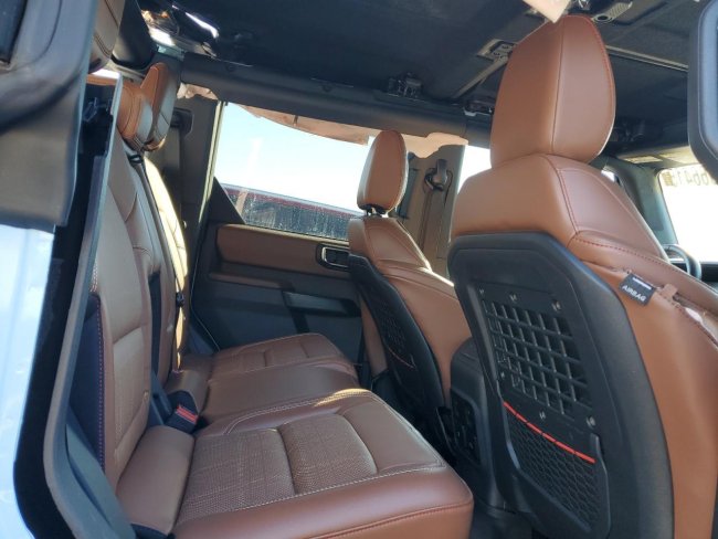 Salvage 2024 Ford Bronco Heritage Limited in Brown