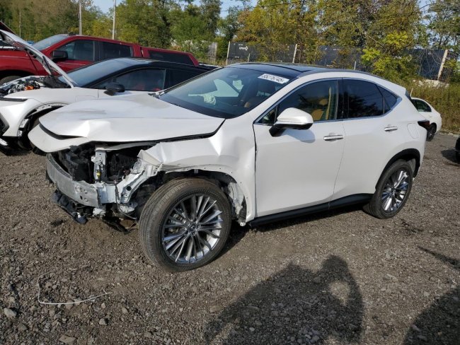 Salvage 2025 Lexus Nx 350h  in White