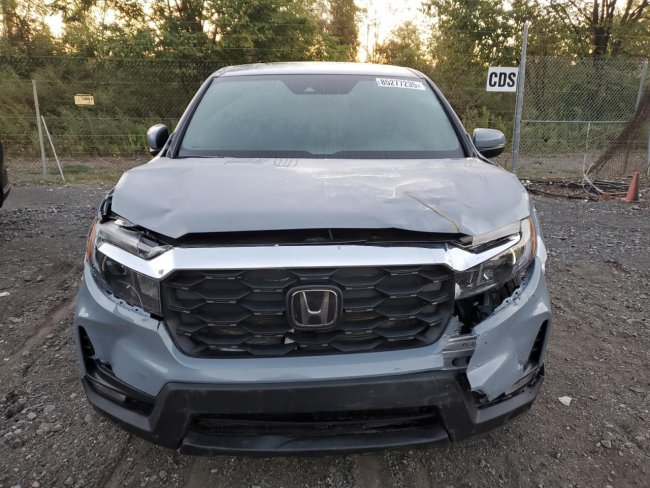 Salvage 2025 Honda Passport Exl in Gray