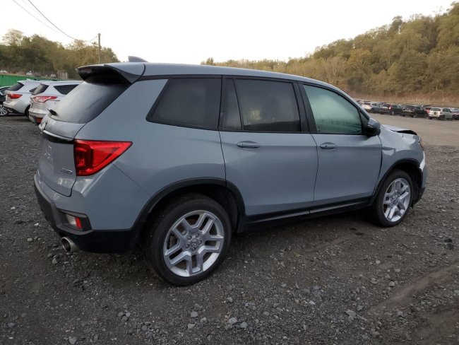Salvage 2025 Honda Passport Exl in Gray