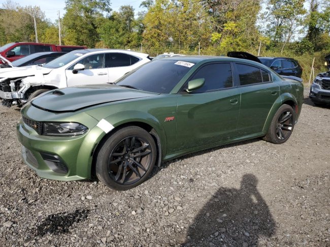 Salvage 2022 Dodge Charger Scat Pack in Green
