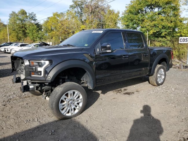 Salvage 2020 Ford F150 Raptor in Black