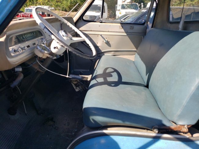 Salvage 1963 Chevrolet Corvair Pick Up in Blue