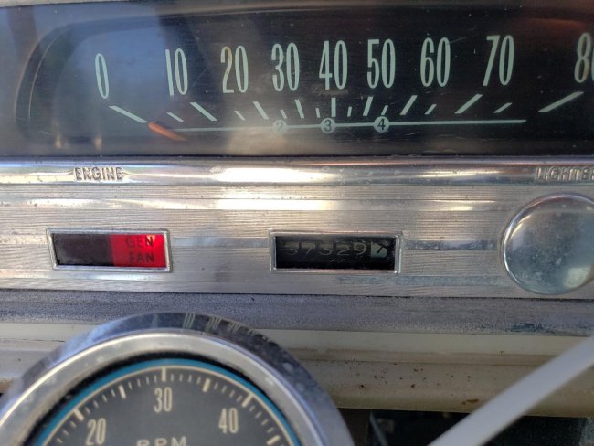 Salvage 1963 Chevrolet Corvair Pick Up in Blue