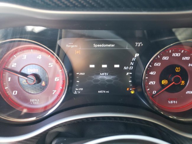 Salvage 2021 Dodge Charger Hellcat in Gray