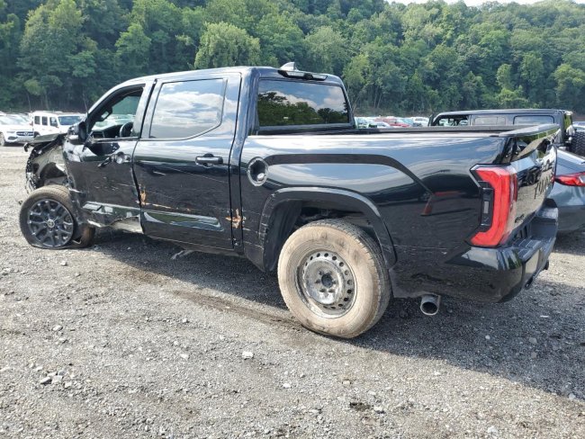 Salvage 2024 Toyota Tundra Crewmax Platinum in Black