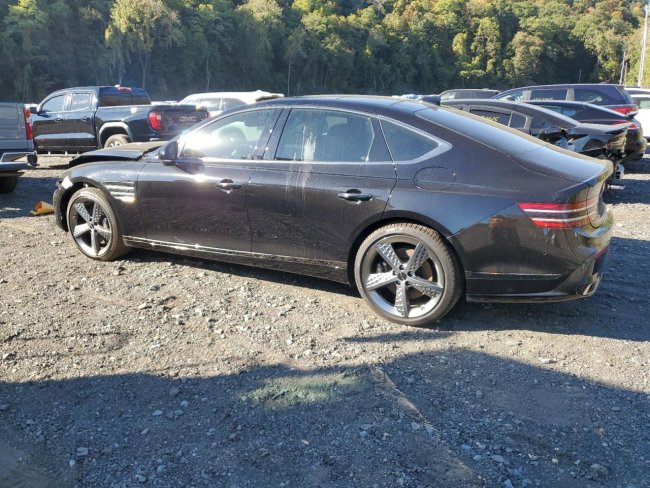 Salvage 2025 Genesis G80  in Black