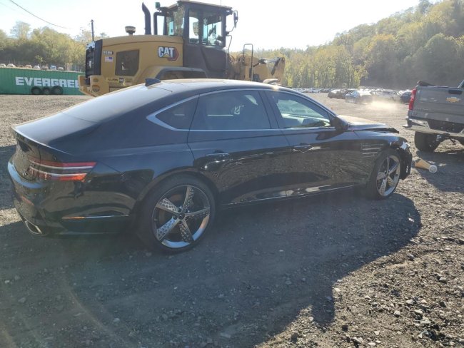 Salvage 2025 Genesis G80  in Black