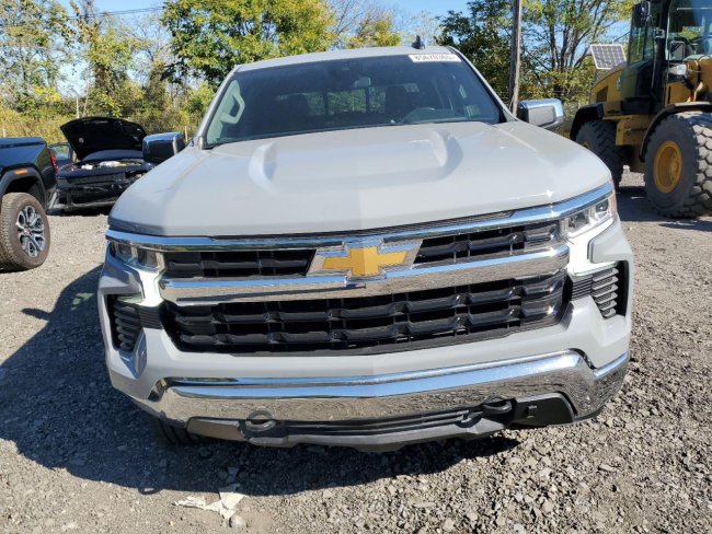 Salvage 2024 Chevrolet Silverado  in Gray