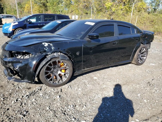Salvage 2022 Dodge Charger Hellcat in Black