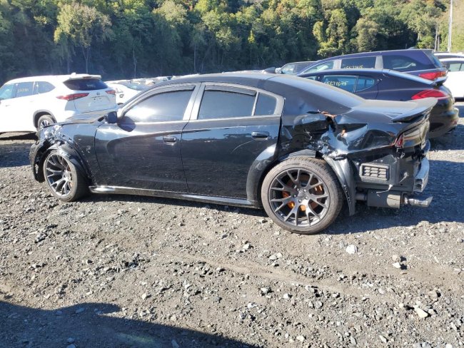 Salvage 2022 Dodge Charger Hellcat in Black