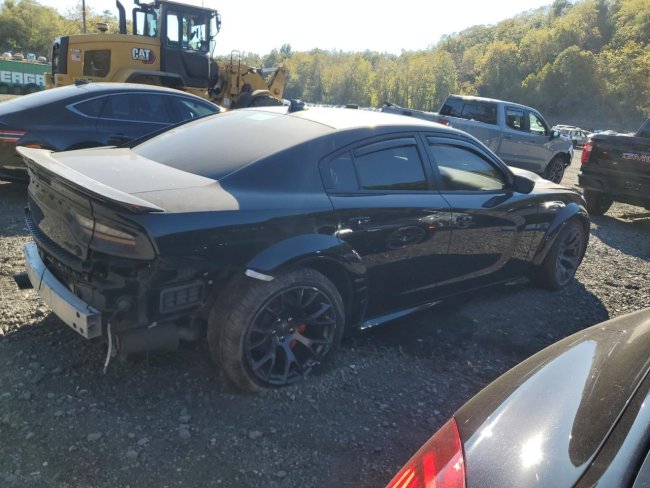Salvage 2022 Dodge Charger Hellcat in Black