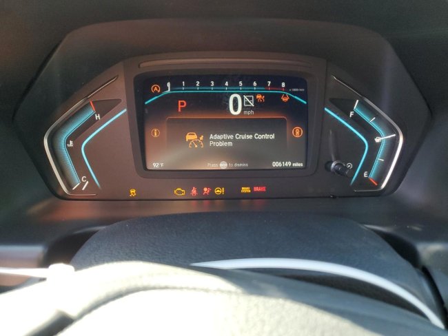 Salvage 2024 Honda Odyssey Exl in Blue