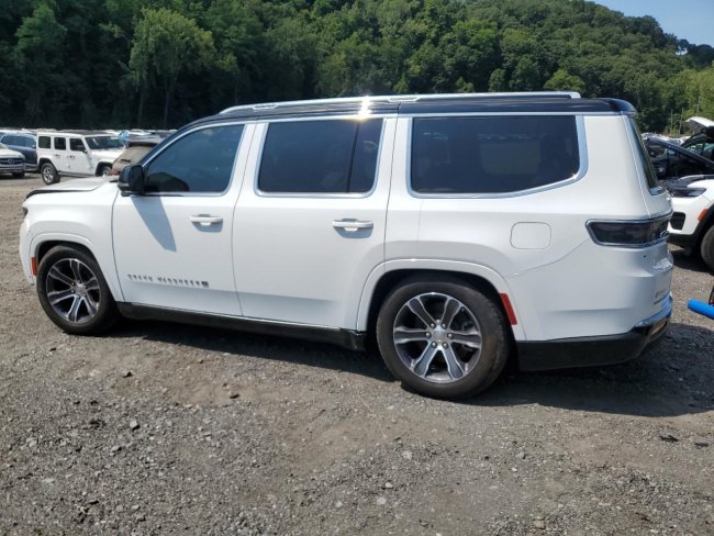 Salvage 2024 Jeep Grand Wagoneer  in White
