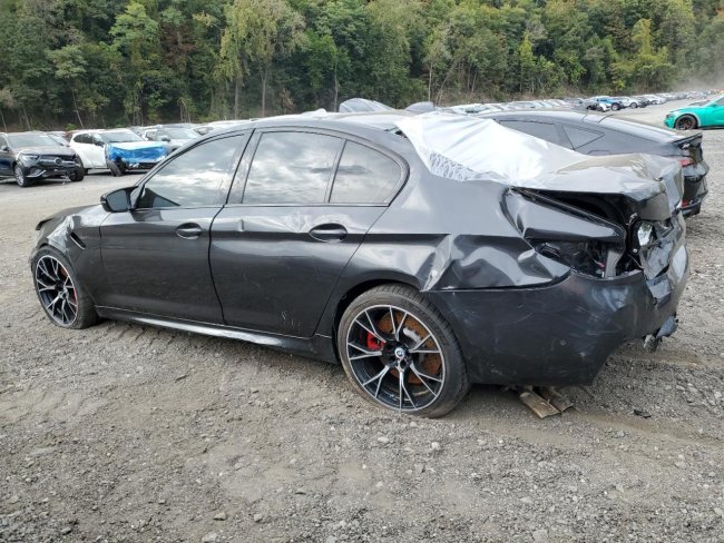 Salvage 2023 Bmw M5 Competiton in Gray
