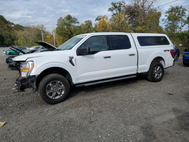Salvage 2023 Ford F150  in White