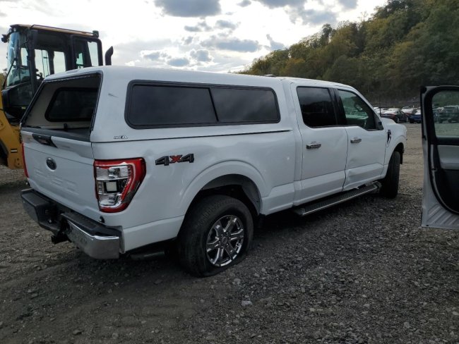 Salvage 2023 Ford F150  in White
