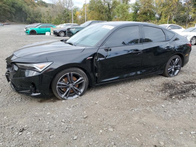 Salvage 2024 Acura Integra A-spec Tech in Black