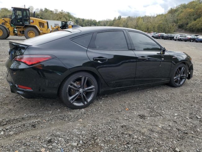 Salvage 2024 Acura Integra A-spec Tech in Black