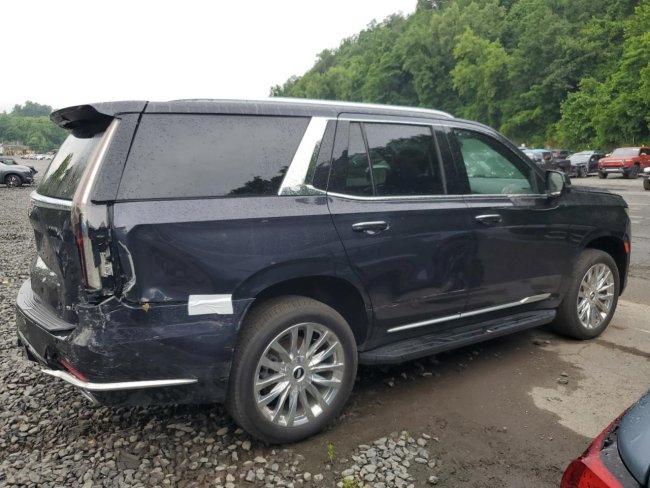 Salvage 2024 Cadillac Escalade Premium Luxury in Black