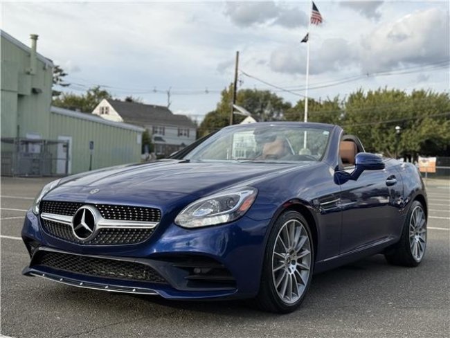 Salvage 2020 Mercedes-benz Slc 300  in Blue