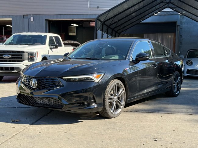 Salvage 2025 Acura Integra A Spec Tech in Black