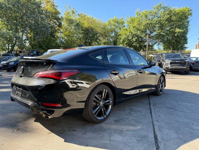 Salvage 2025 Acura Integra A Spec Tech in Black