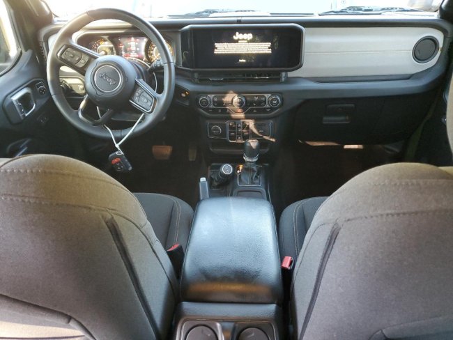 Salvage 2024 Jeep Wrangler Sport in Green