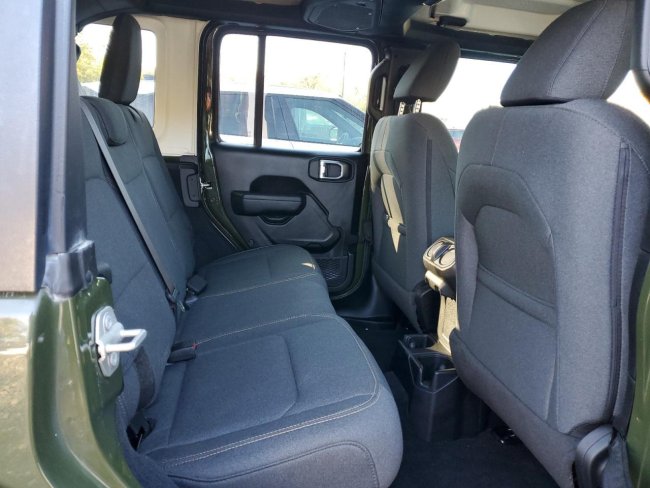 Salvage 2024 Jeep Wrangler Sport in Green