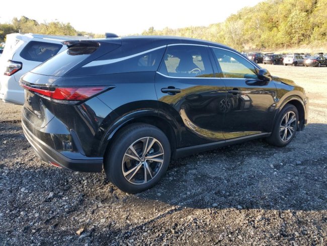 Salvage 2025 Lexus Rx 350h  in Black