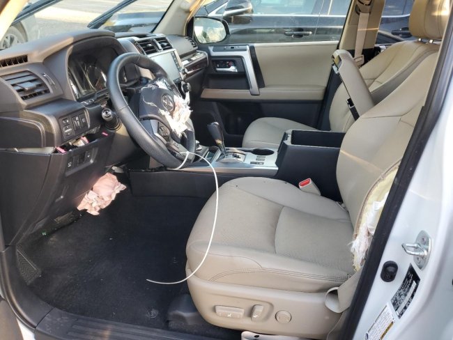 Salvage 2024 Toyota 4runner Limited in White