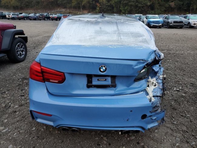 Salvage 2016 Bmw M3  in Blue
