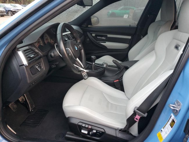 Salvage 2016 Bmw M3  in Blue