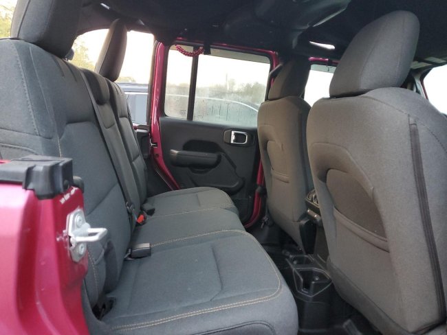 Salvage 2024 Jeep Wrangler Sport in Pink