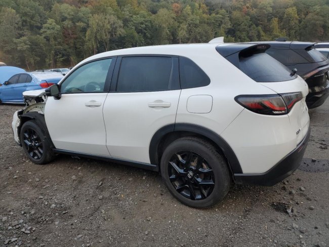 Salvage 2024 Honda Hr-v  in White