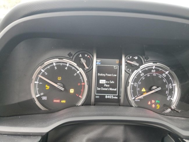 Salvage 2024 Toyota 4runner Limited in Gray