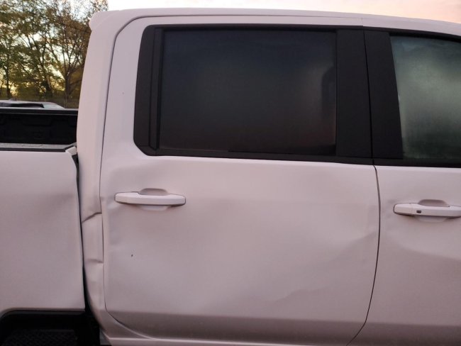 Salvage 2025 Chevrolet Silverado  in White