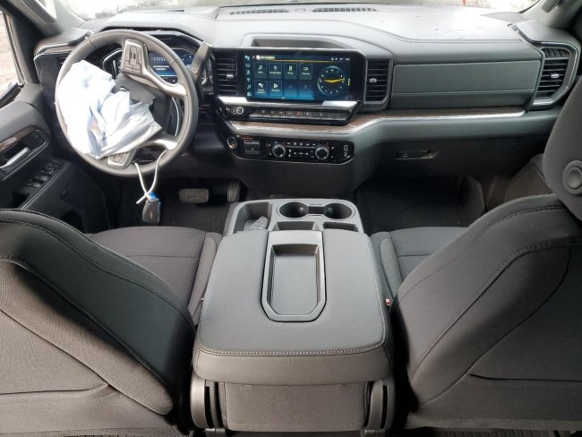 Salvage 2025 Chevrolet Silverado  in White