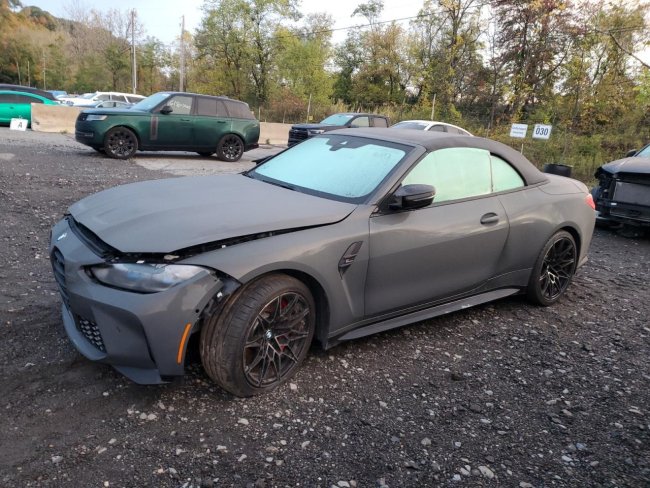 Salvage 2024 Bmw M4  in Gray