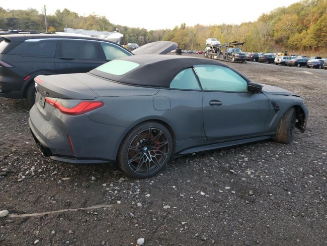 Salvage 2024 Bmw M4  in Gray