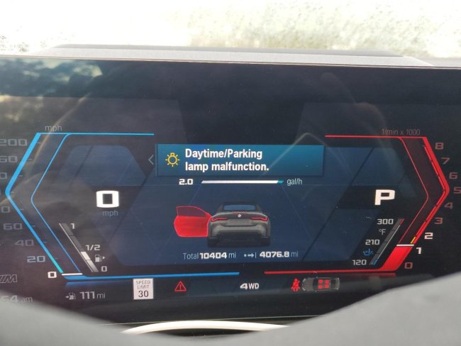 Salvage 2024 Bmw M4  in Gray