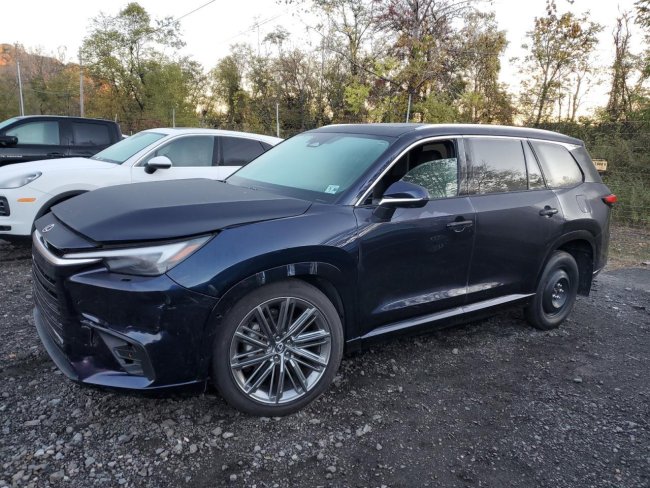 Salvage 2025 Lexus Tx 350  in Blue