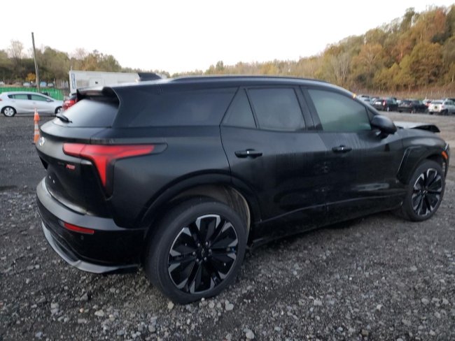 Salvage 2024 Chevrolet Blazer Rs in Black