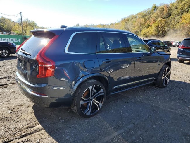 Salvage 2025 Volvo Xc90 Ultra in Blue