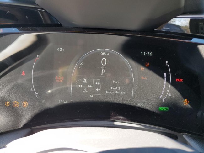 Salvage 2025 Lexus Nx 350h  in Gray