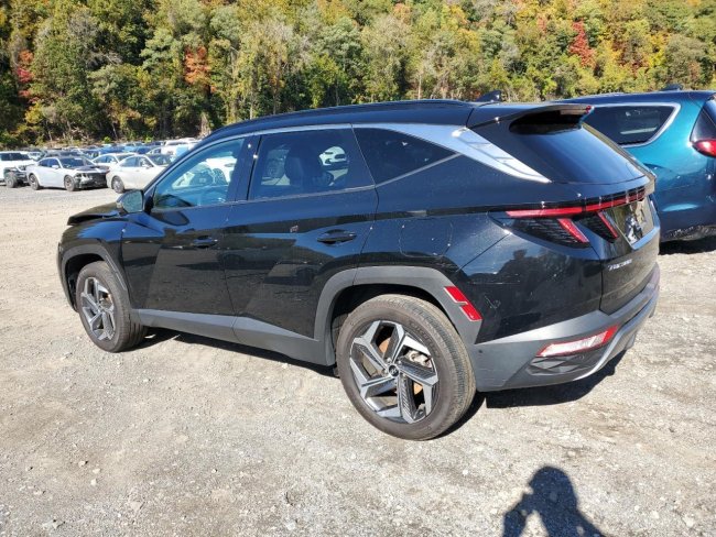 Salvage 2024 Hyundai Tucson Limited in Black