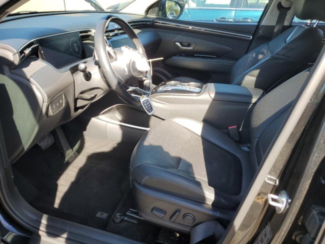 Salvage 2024 Hyundai Tucson Limited in Black