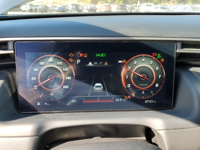 Salvage 2024 Hyundai Tucson Limited in Black
