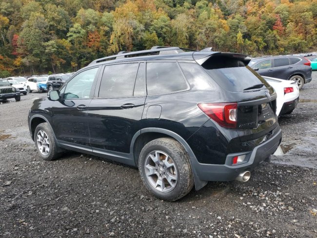 Salvage 2023 Honda Passport Trail Sport in Black